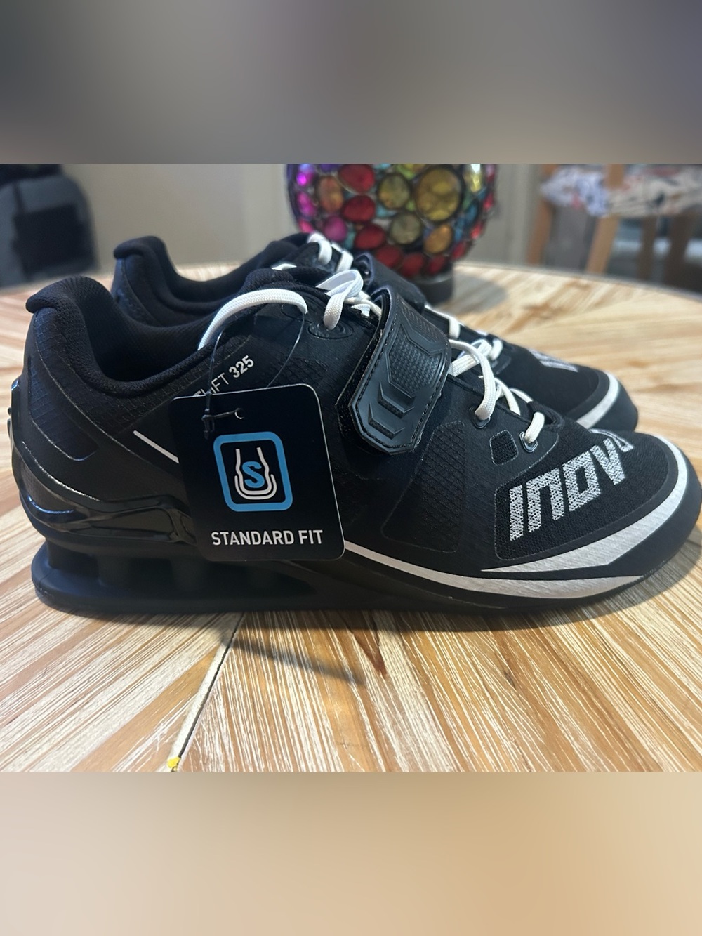 Inov-8 Fastlift 325 Weightlifting Shoes Black White Men’s 8 / Women’s 9.5